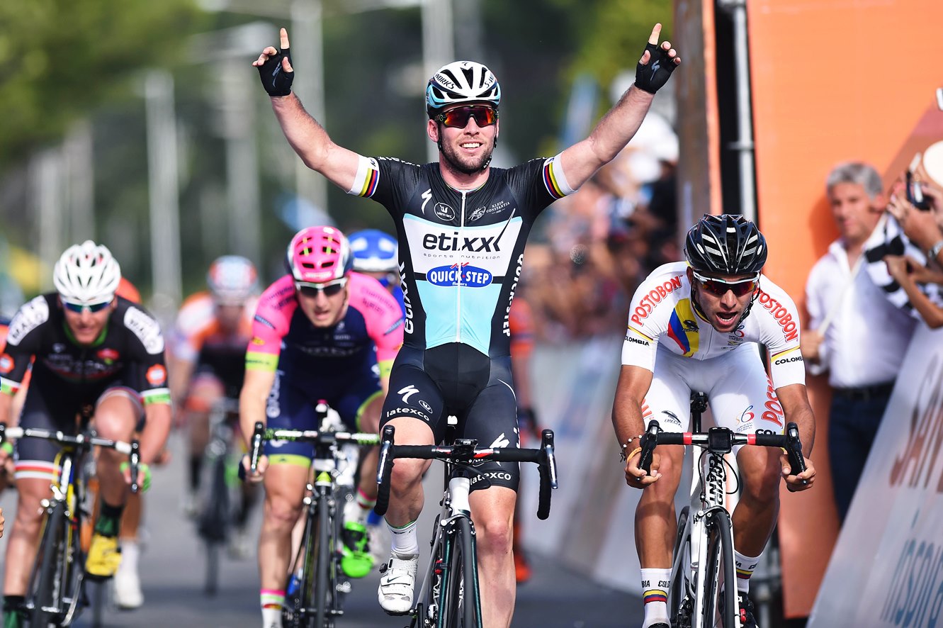 Mark Cavendish, Etixx-QuickStep, Tour de San Luis, sprint, (pic: Tim de Waele/OPQS)