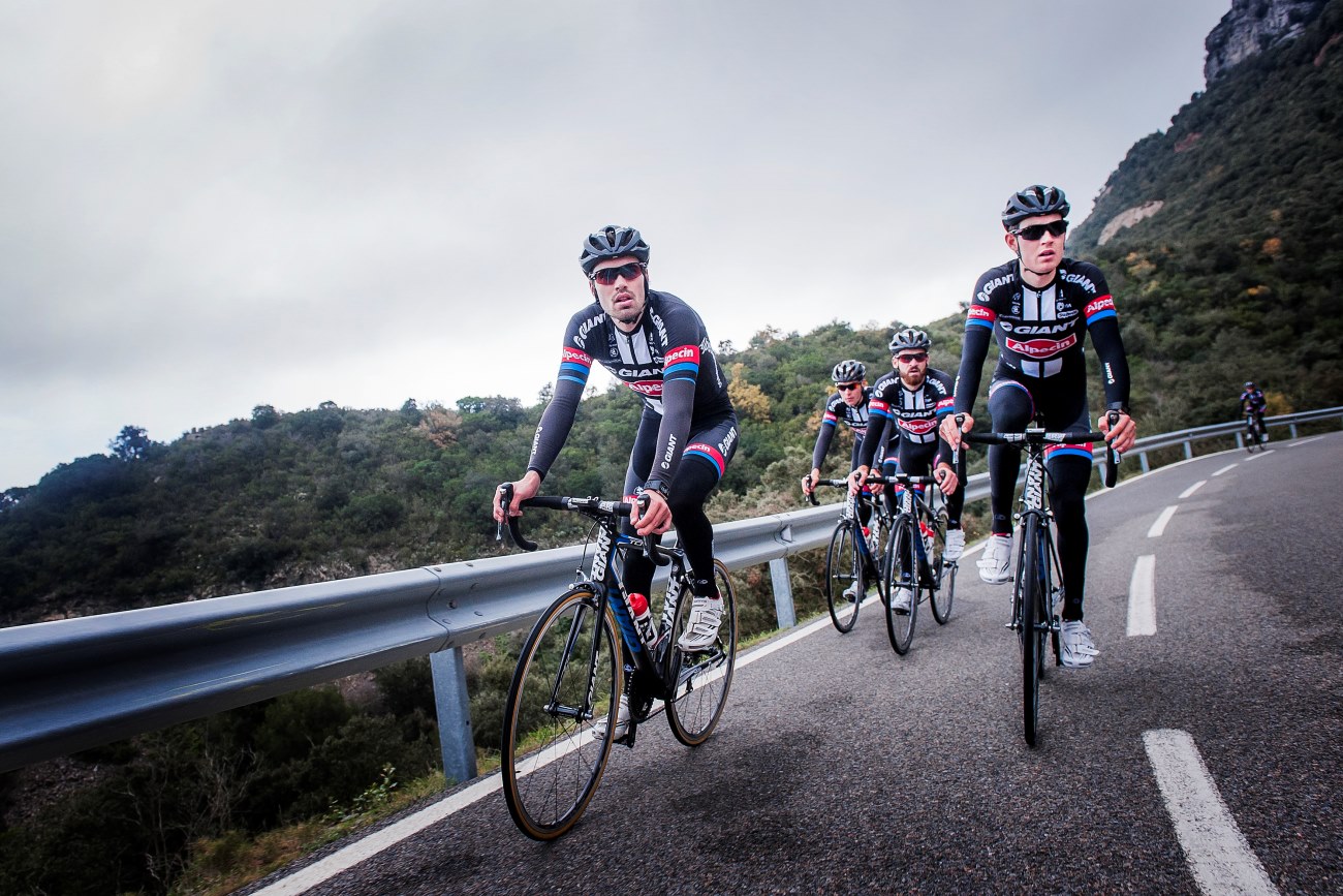 Giant Alpecin, group ride, training, Cambrils, pic: Giant-Alpecin