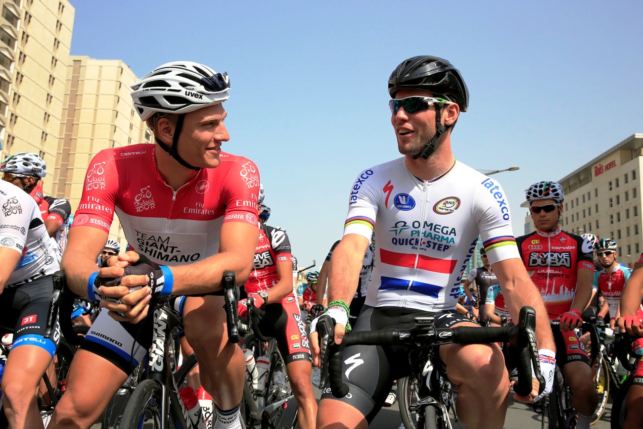 Marcel Kittel, Mark Cavendish, pic: Bruno Bade/ASO