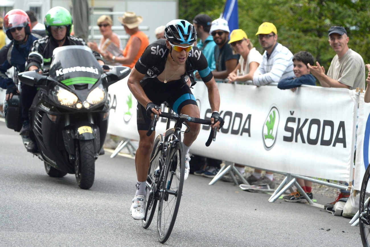 Richie Porte, Team Sky, Tour de France, 2014, pic: Sirotti