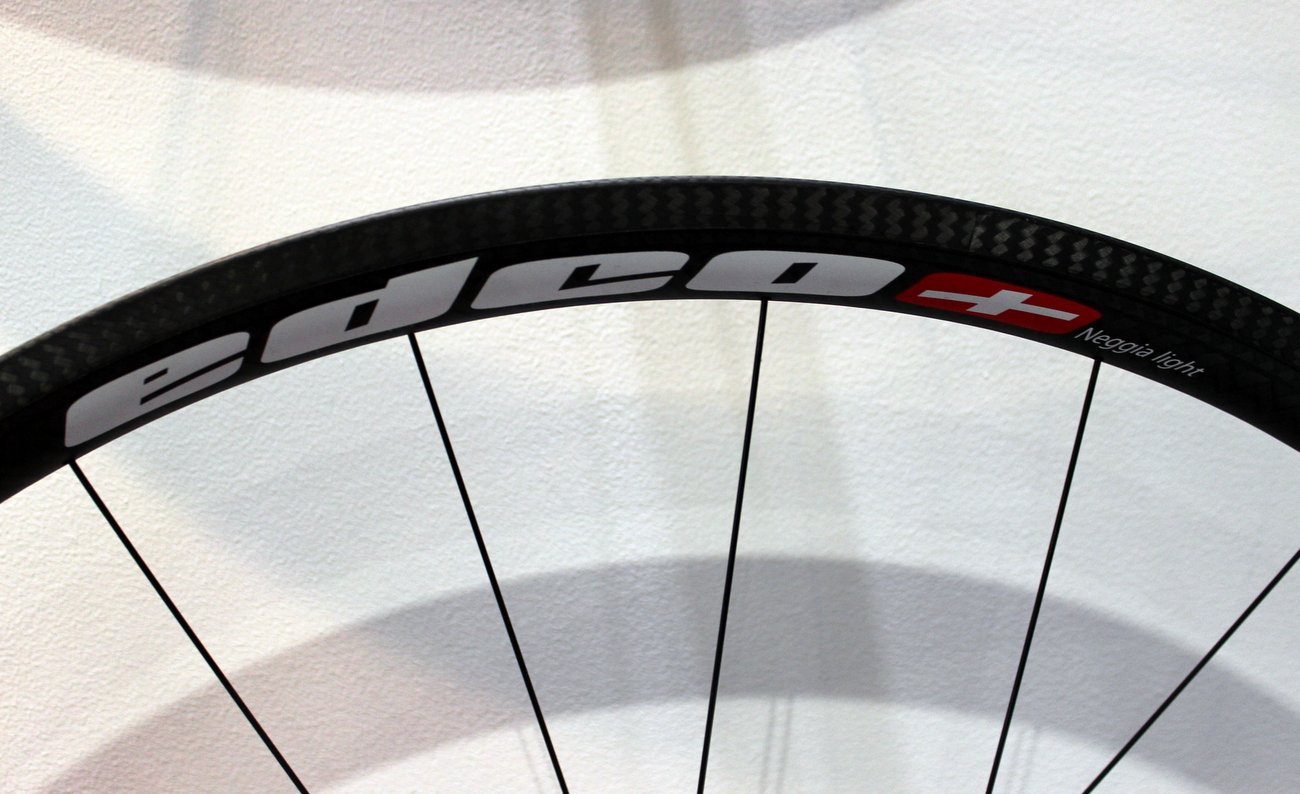 London Bike Show 2015: Edco Supersport Neggia wheelset, carbon fibre rim (Pic: George Scott/Factory Media)