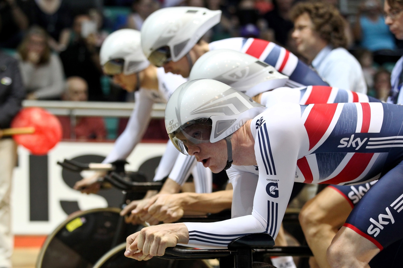 Ed Clancy, team pursuit, track, start, pic: Alex Whitehead/SWpix.com