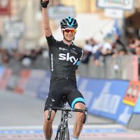 Wout Poels, Team Sky, stage four, Tirreno-Adriatico, pic: Sirotti