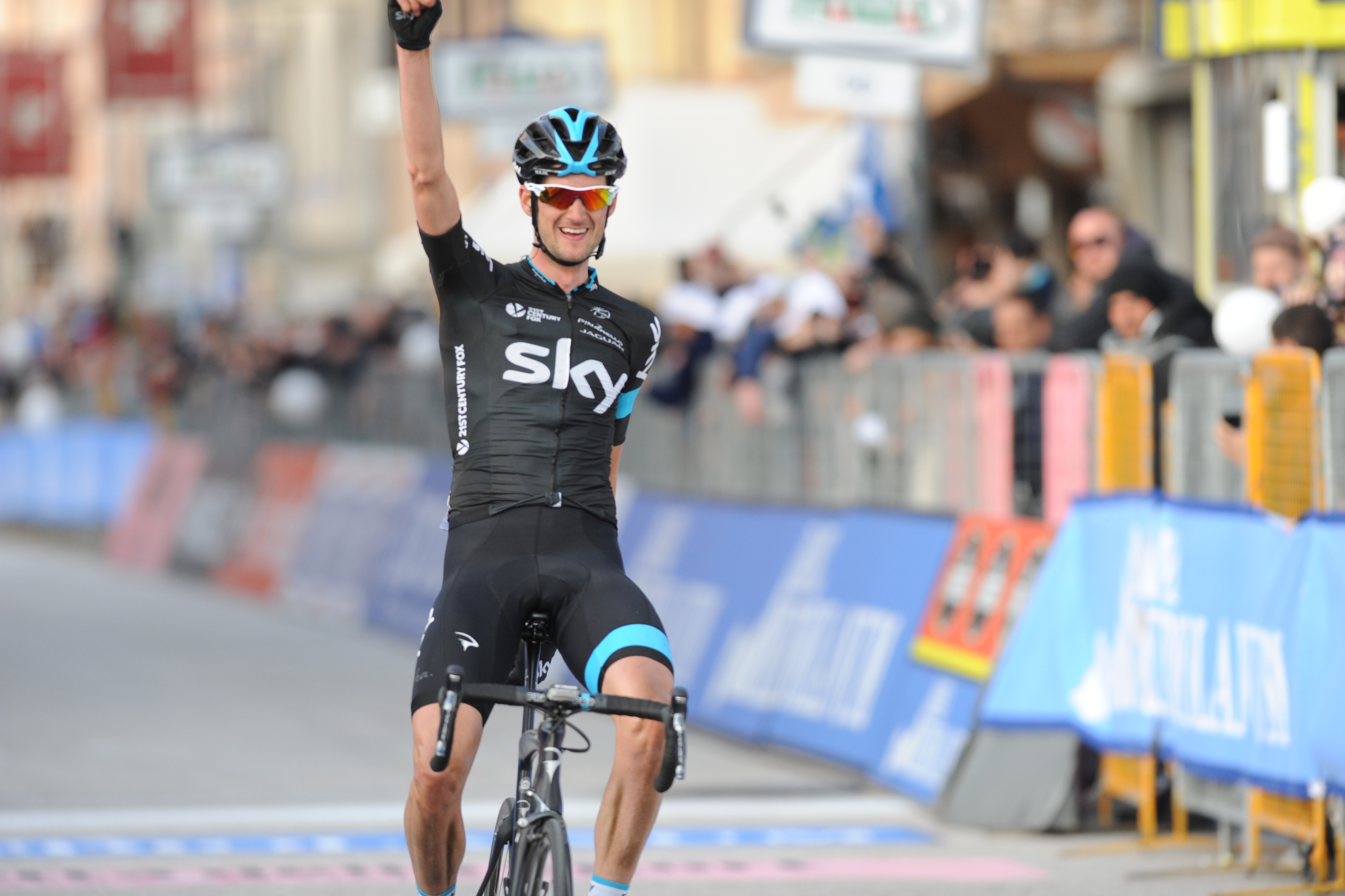 Wout Poels, Team Sky, stage four, Tirreno-Adriatico, pic: Sirotti