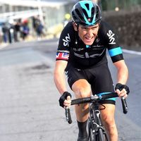 Geraint Thomas, attack, solo, Milan-San Remo, Team Sky, pic: Sirotti