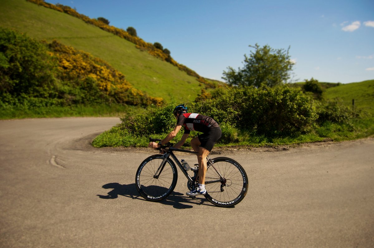 RCUK jersey, descent, descending, summer, sun