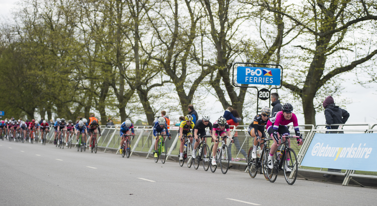 Eileen Roe, Katie Archibald, Women's Tour de Yorkshire, pic: Allen McKenzie/SWpix.com