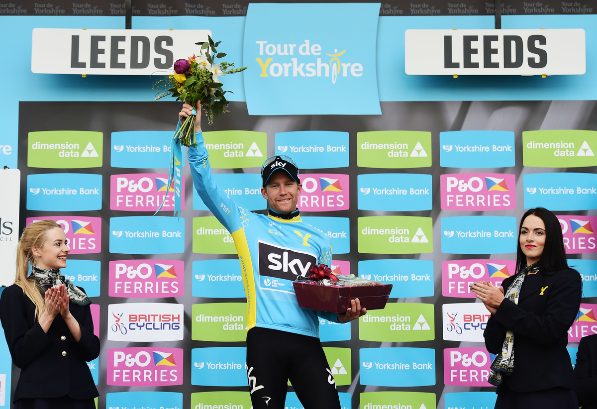 Tour de Yorkshire, 2015, Lars Petter Nordhaug, Team Sky, (pic: Alex Broadway/SWpix.com)