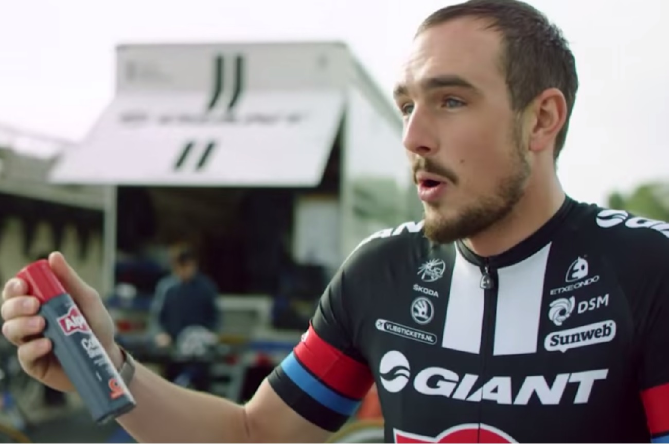 John Degenkolb, Alpecin Shampoo, pic: Alpecin, via Youtube