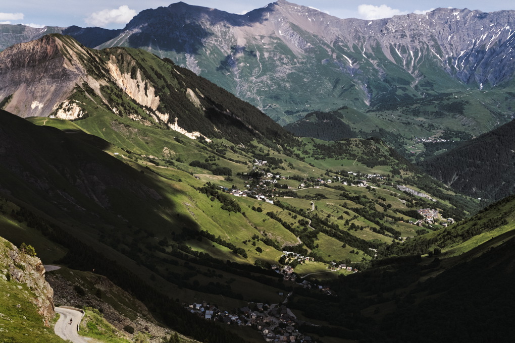 Etape du Tour sportive route recce, mountains, Alps, climb, climbing (Pic: Antton Miettinen/Strava)