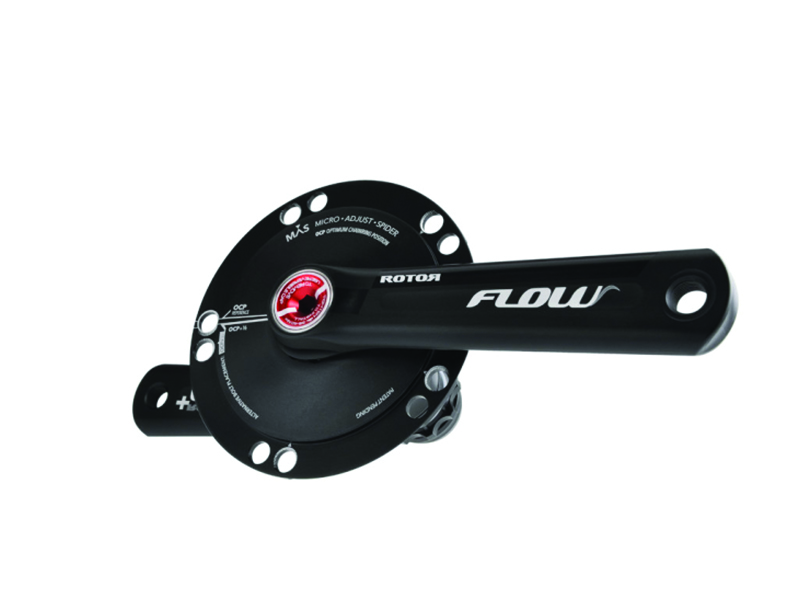 Rotor flow cranks