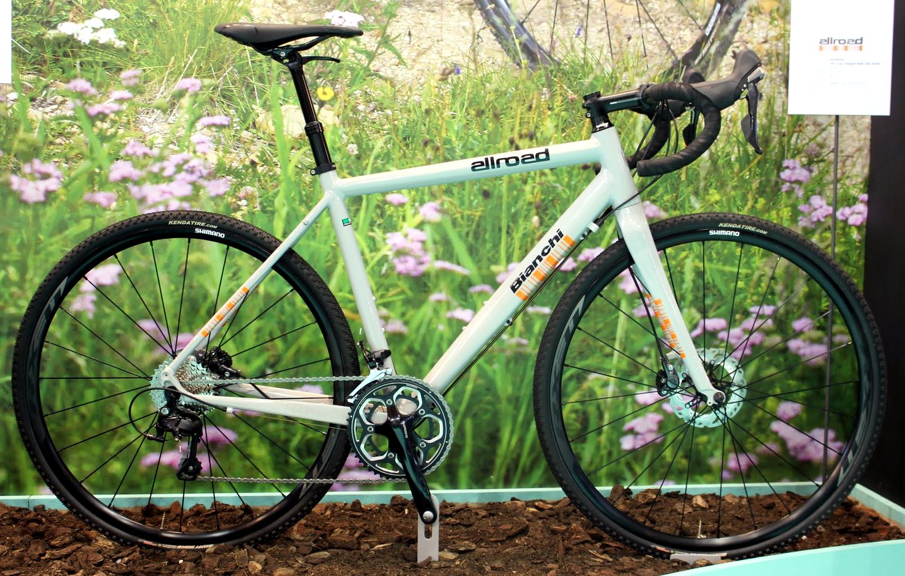 Bianchi 2016 road bikes: Bianchi All Road gravel bike (Pic: George Scott/Factory Media)