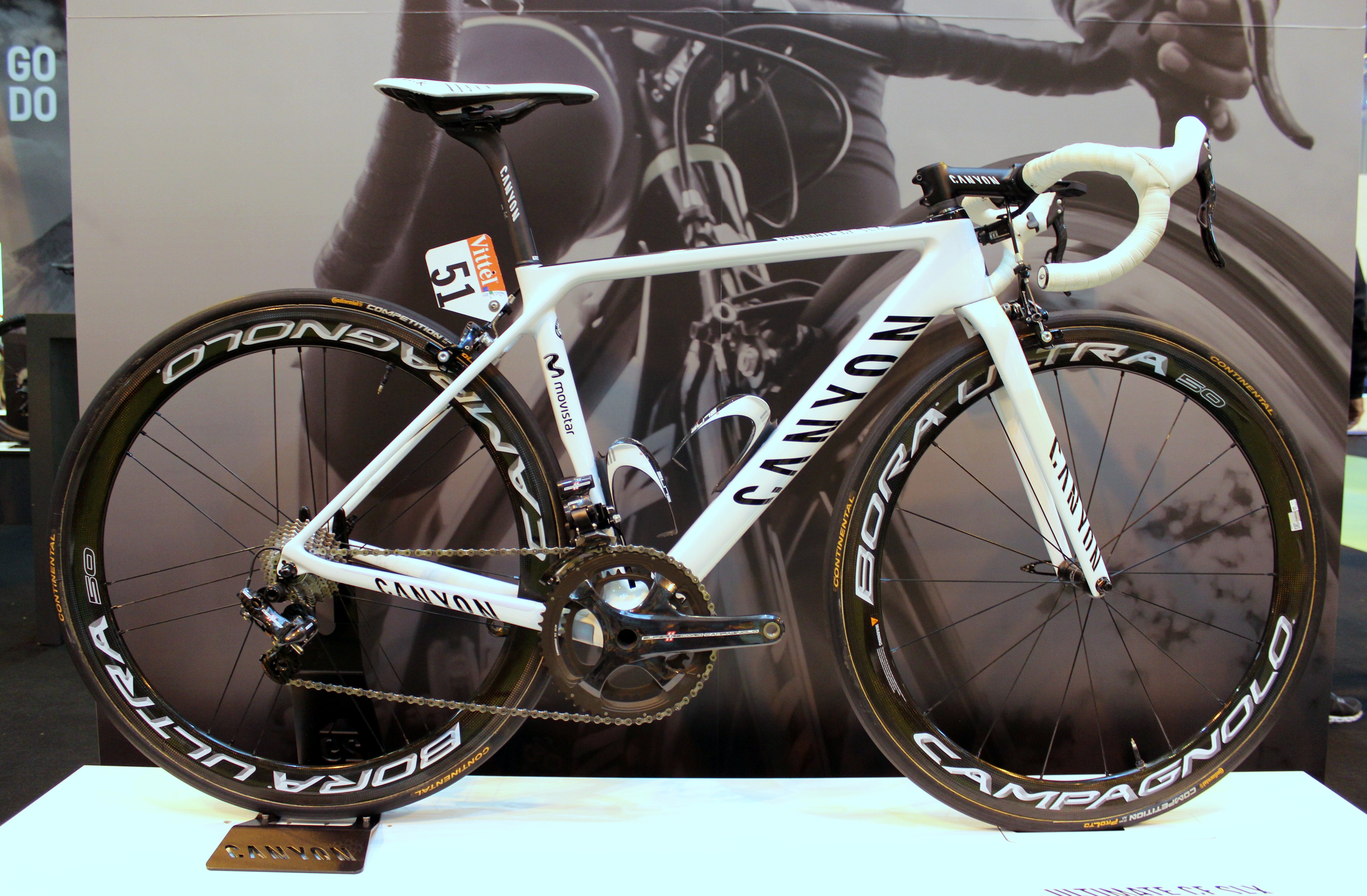 Cycle Show 2015: Nairo Quintana's Canyon Ultimate CF SLX 2016 (Pic: George Scott/Factory Media)