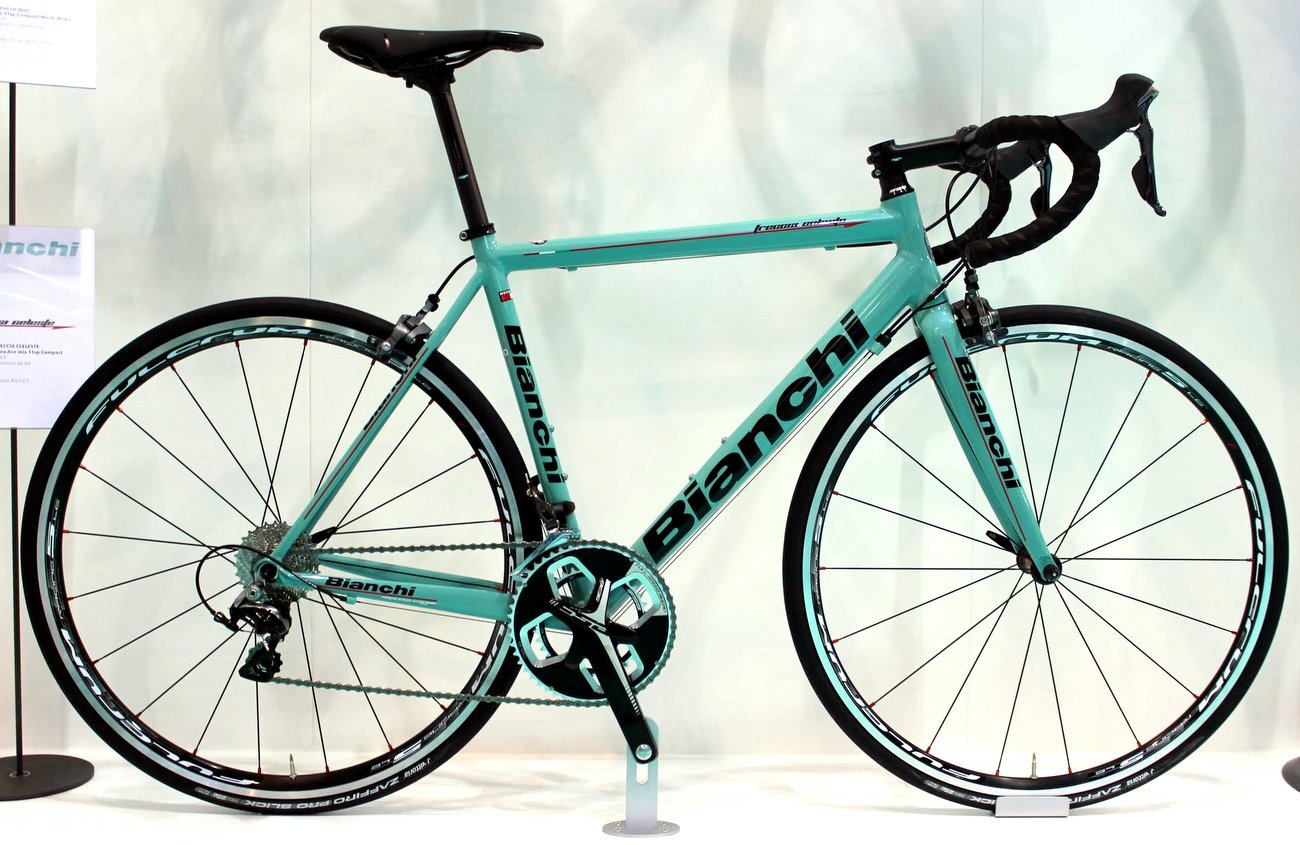 Bianchi 2016 road bikes: Bianchi Freccia Celeste road bike (Pic: George Scott/Factory Media)