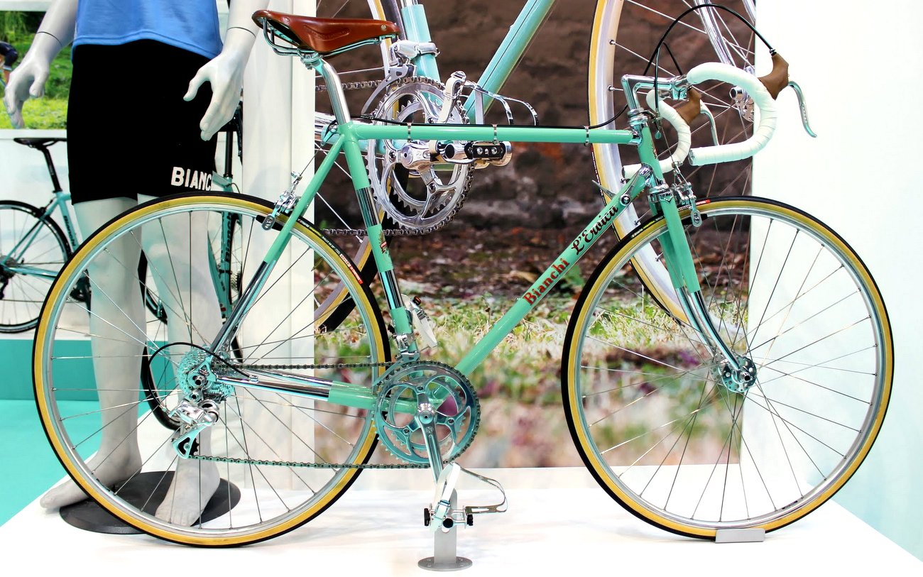 Bianchi 2016 road bikes: Bianchi L'Eroica road bike (Pic: George Scott/Factory Media)