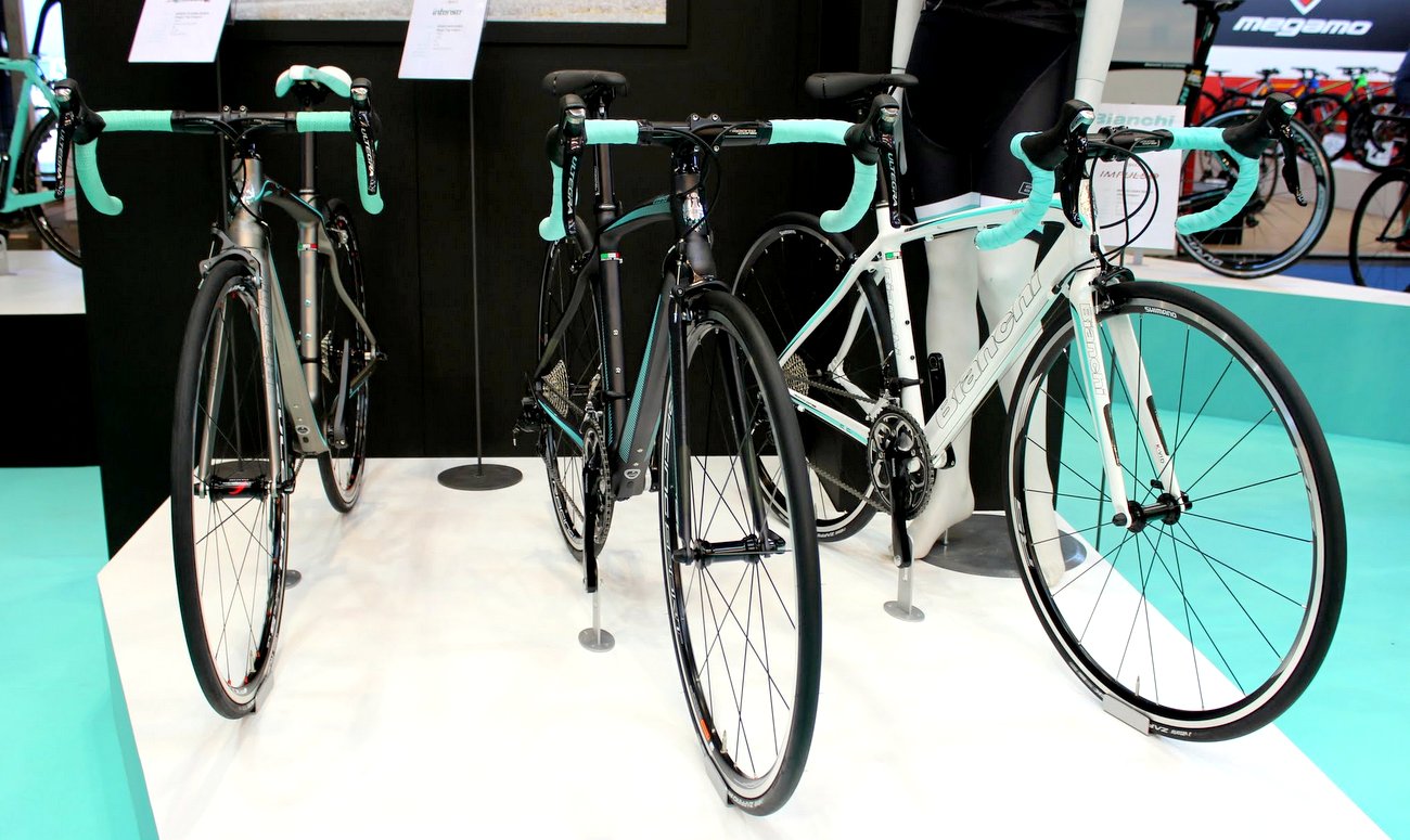 Bianchi 2016 road bikes: Bianchi women's range (Pic: George Scott/Factory Media)