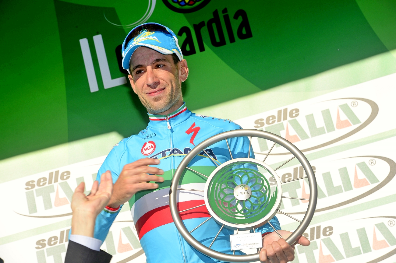 Giro di Lombardia, 2015, Vincenzo Nibali, Astana, podium, pic - Sirotti