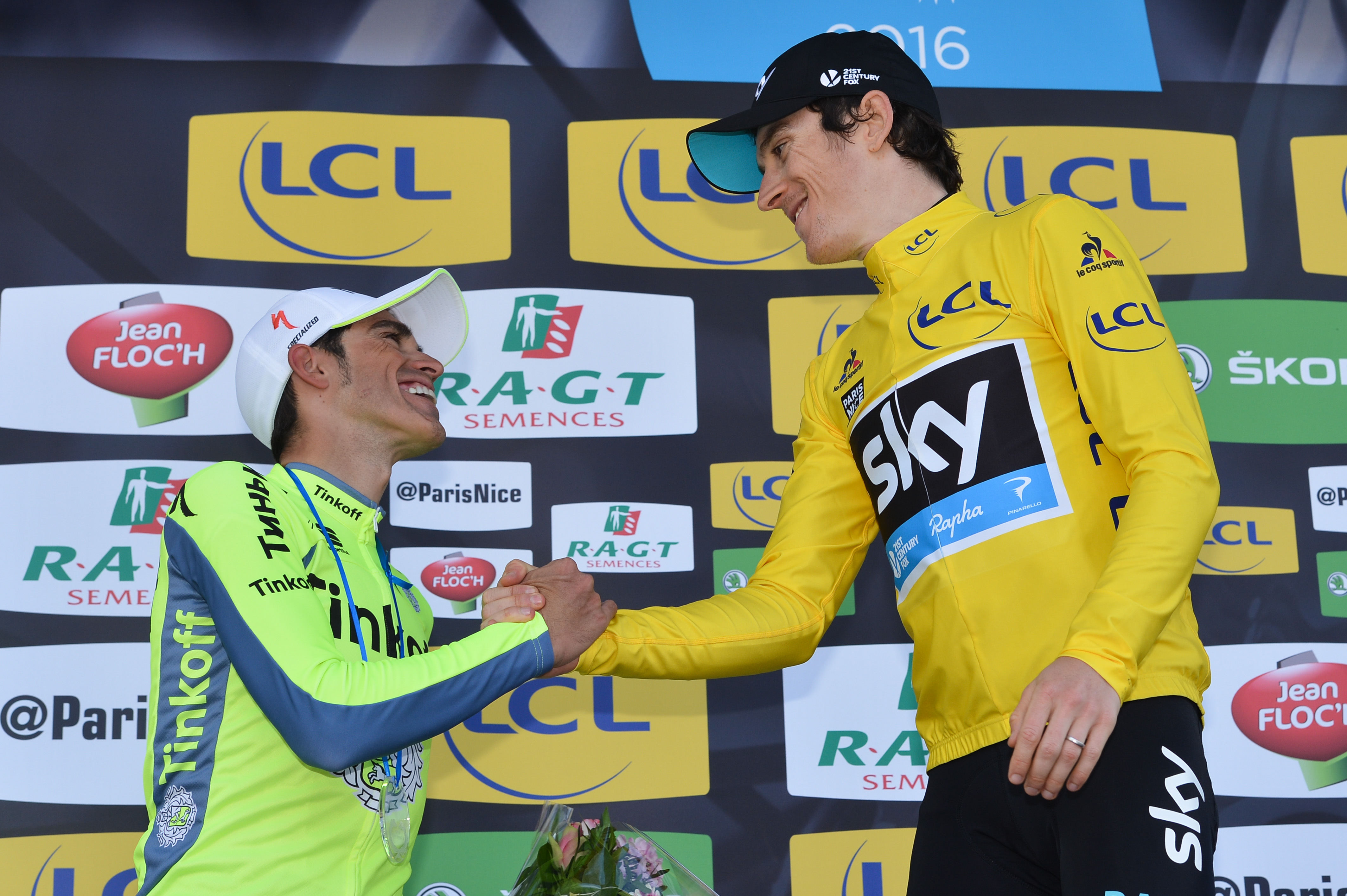 Paris-Nice 2016, Alberto Contador, Geraint Thomas