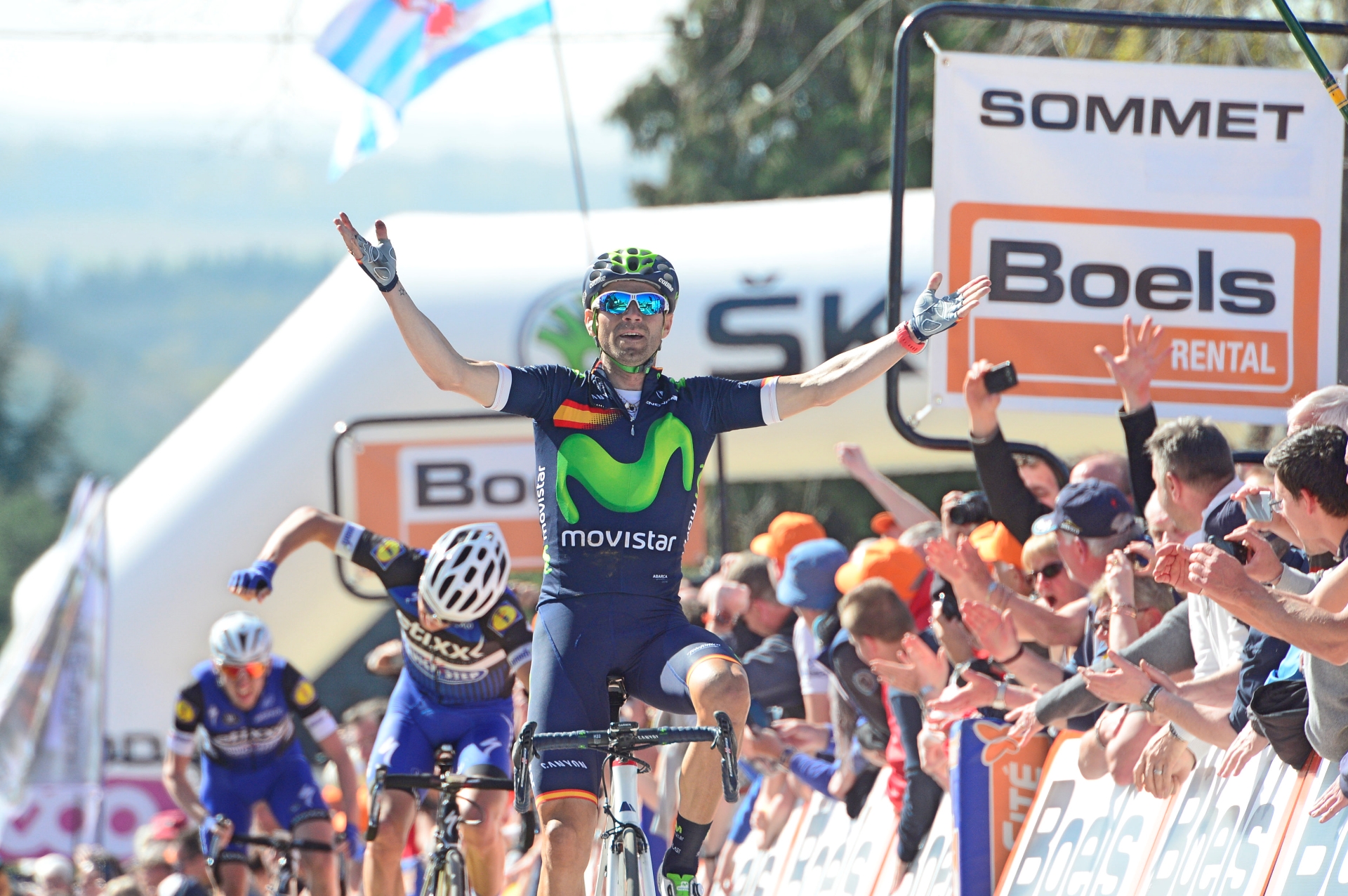 Alejandro Valverde, Mur de Huy, 2016, pic - Sirotti