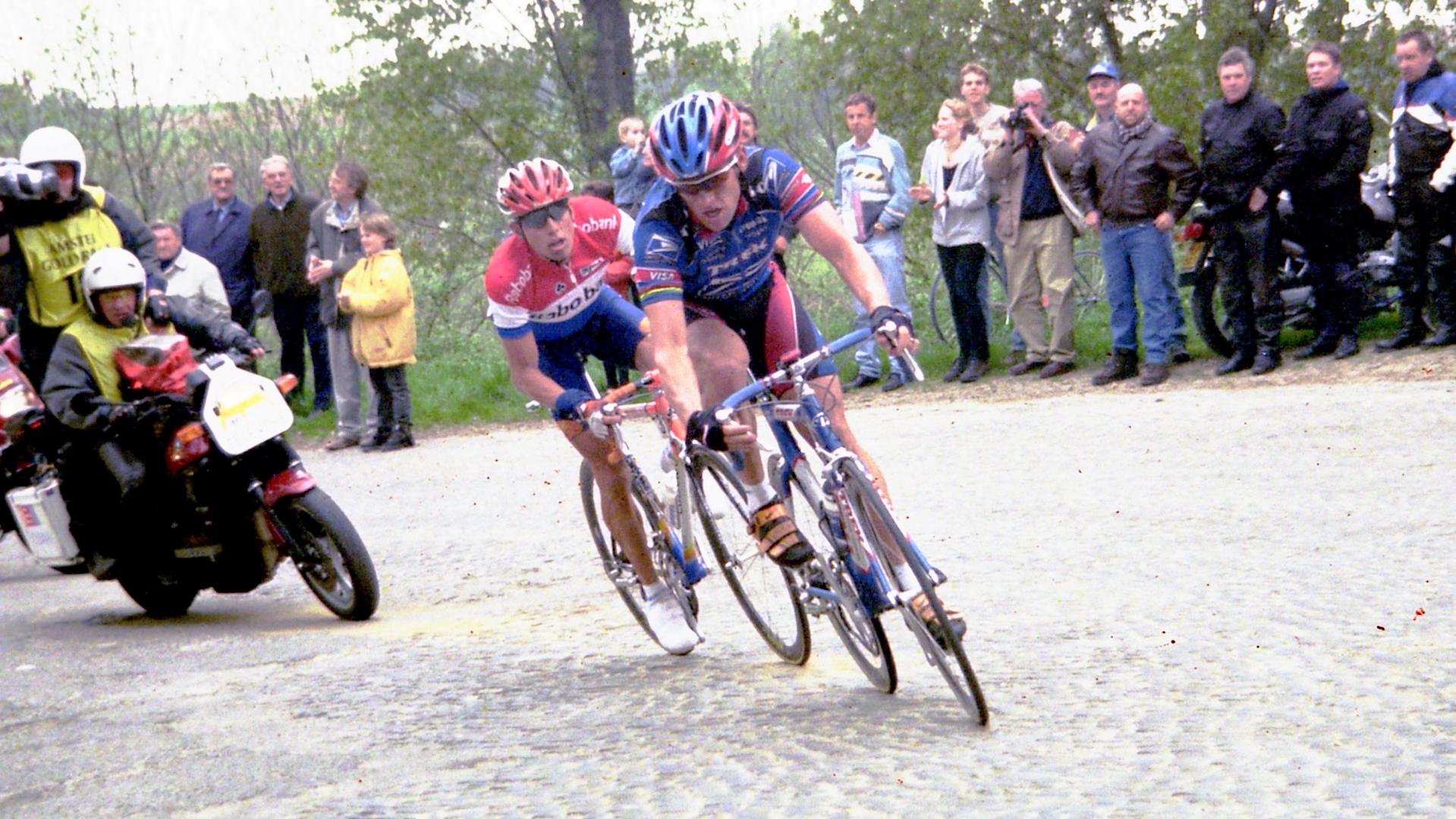 Lance Armstrong, Michael Boogerd, climb, Amstel Gold Race, 1999, pic - Sirotti