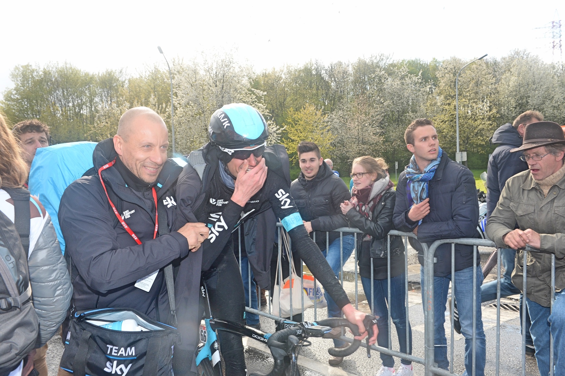 Wout Poels, Team Sky, Liege-Bastogne-Liege, 2016, pic - Sirotti