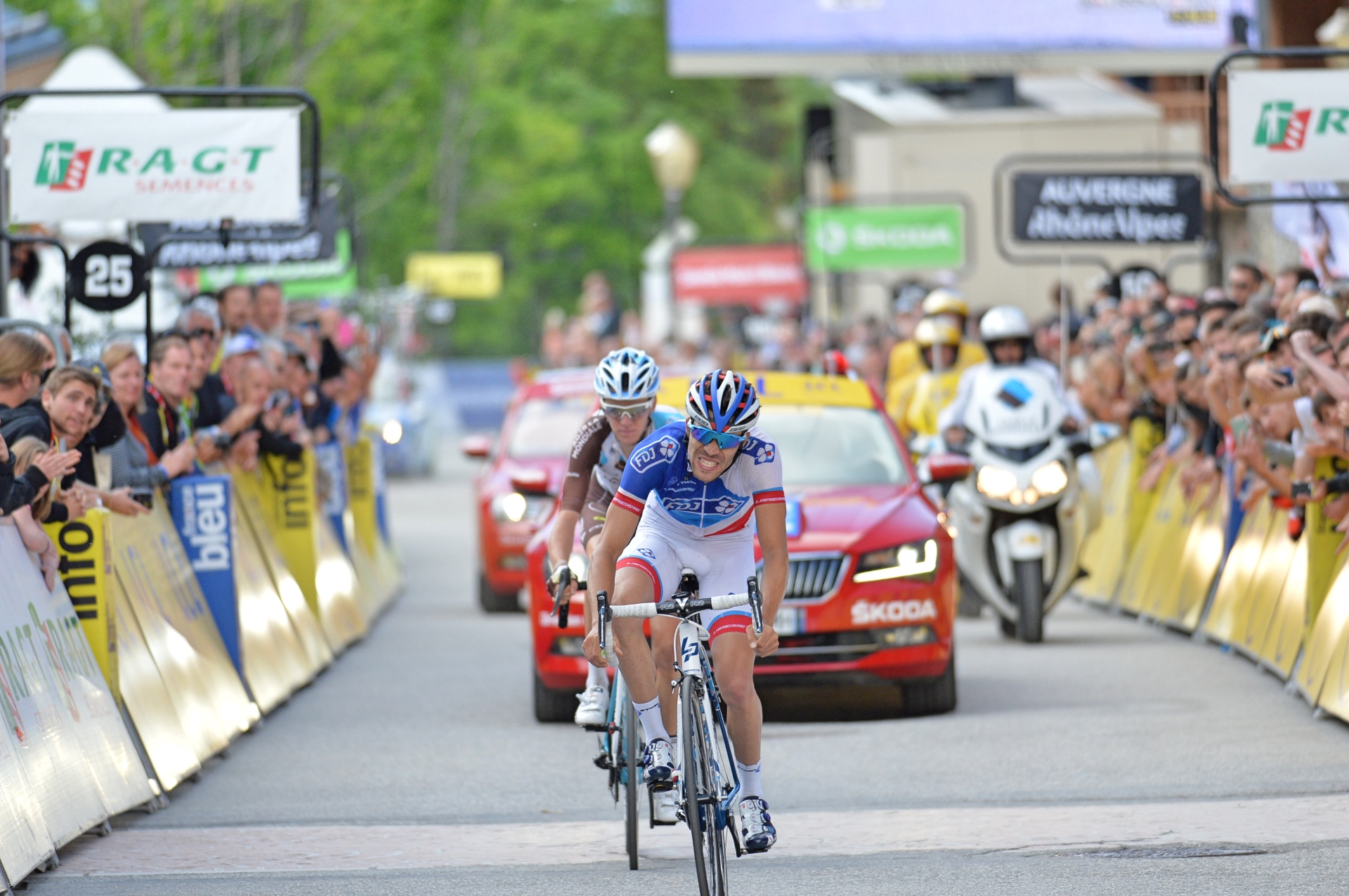 Thibaut Pinot, FDJ, Criterium du Dauphine, pic - SIrotti