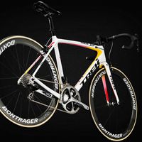 Alberto Contador, Trek Emonda, Grand Tour Celebracion custom paint job, pic - Trek