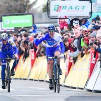 Arnaud Demare, Julian Alaphilippe, Paris-Nice, 2017, stage one, sprint, pic - ASO