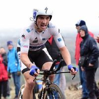 Julian Alaphilippe, white jersey, time trial, climb, pic - Alex Broadway/ASO