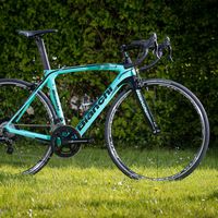 Bianchi Oltre XR3 road bike (Pic: Geoff Waugh)