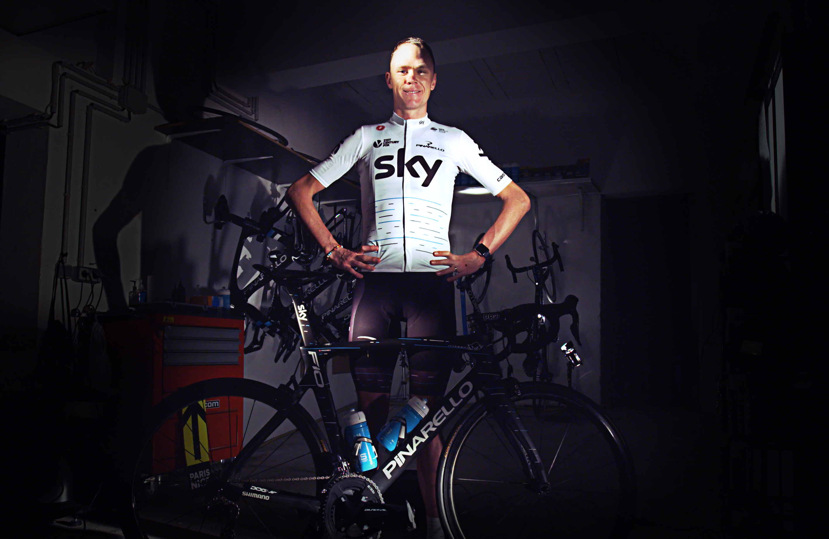 Team Sky unveil special edition white jersey for Tou