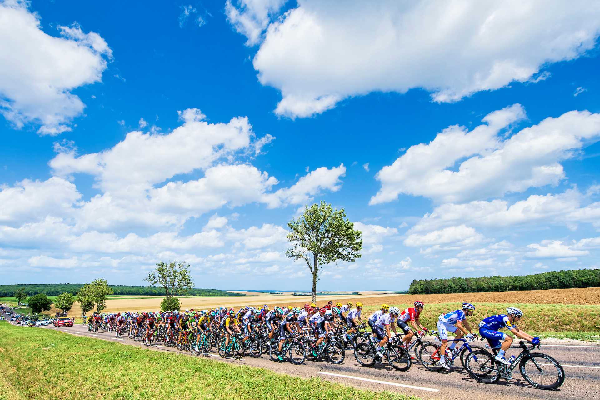 peloton, Tour de France, 2017, pic - Alex Broadway/ASO