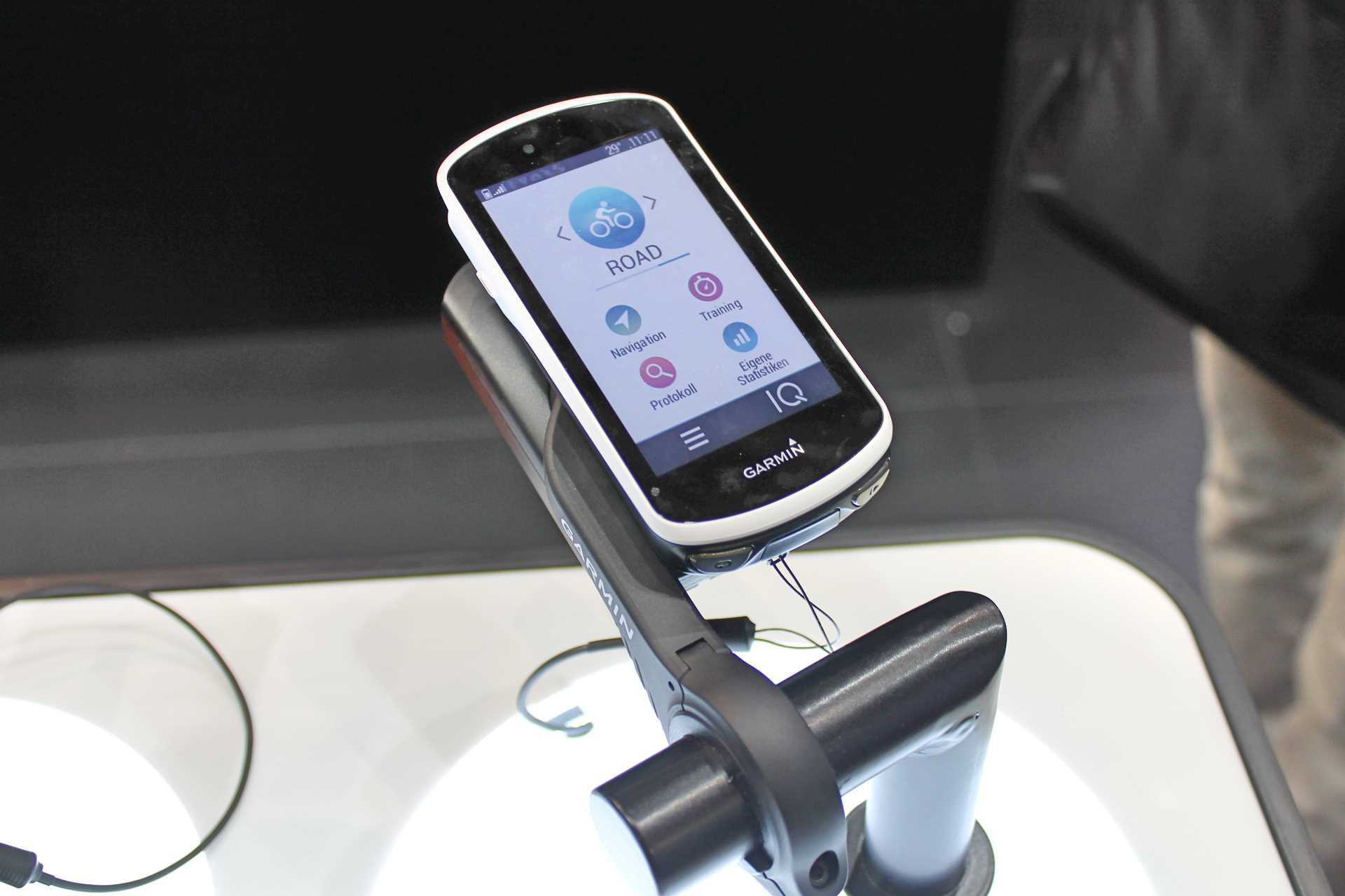 Garmin Edge 1030 GPS bike computer, Eurobike 2017, pic - Ashley Quinlan/Factory Media