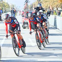 BMC Racing, team time trial, Tirreno-Adriatico, stage one, 2018, pic - Sirotti