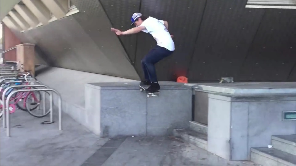 Guy Jones - ride on frontside tailslide