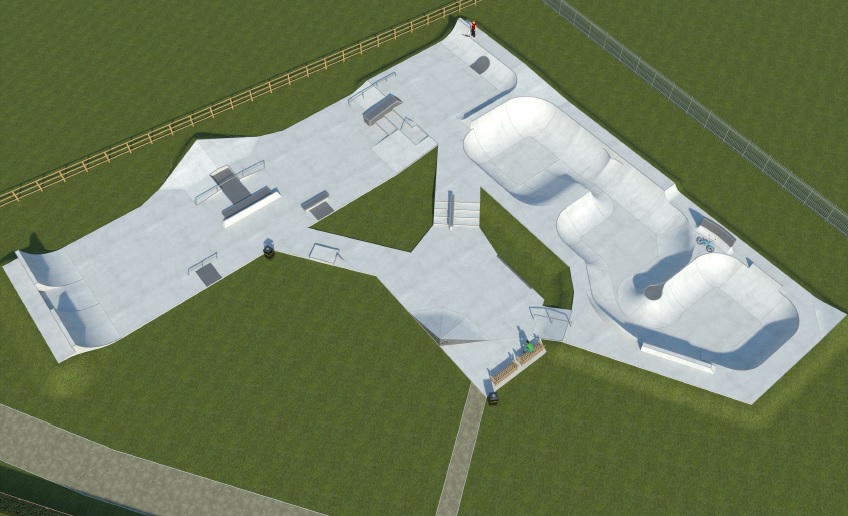 Thame Skatepark plan