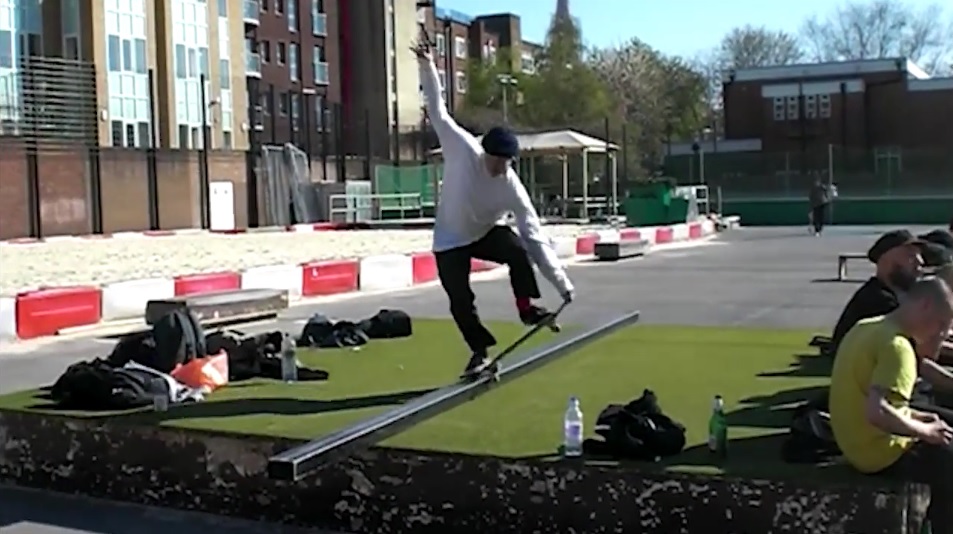 Vaughan Jones - crooked grind tailgrab