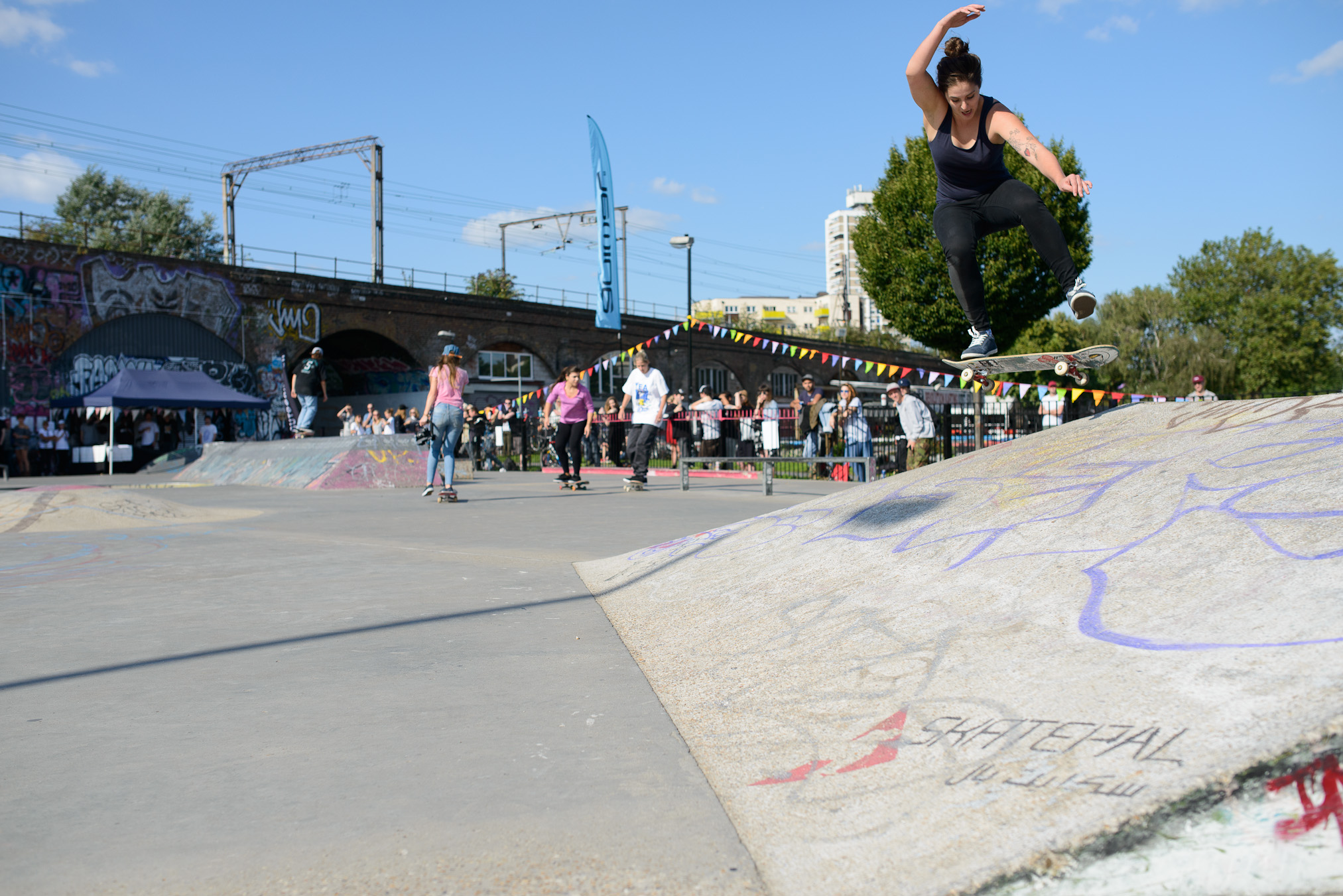 Camilla Mullins - frontside flip