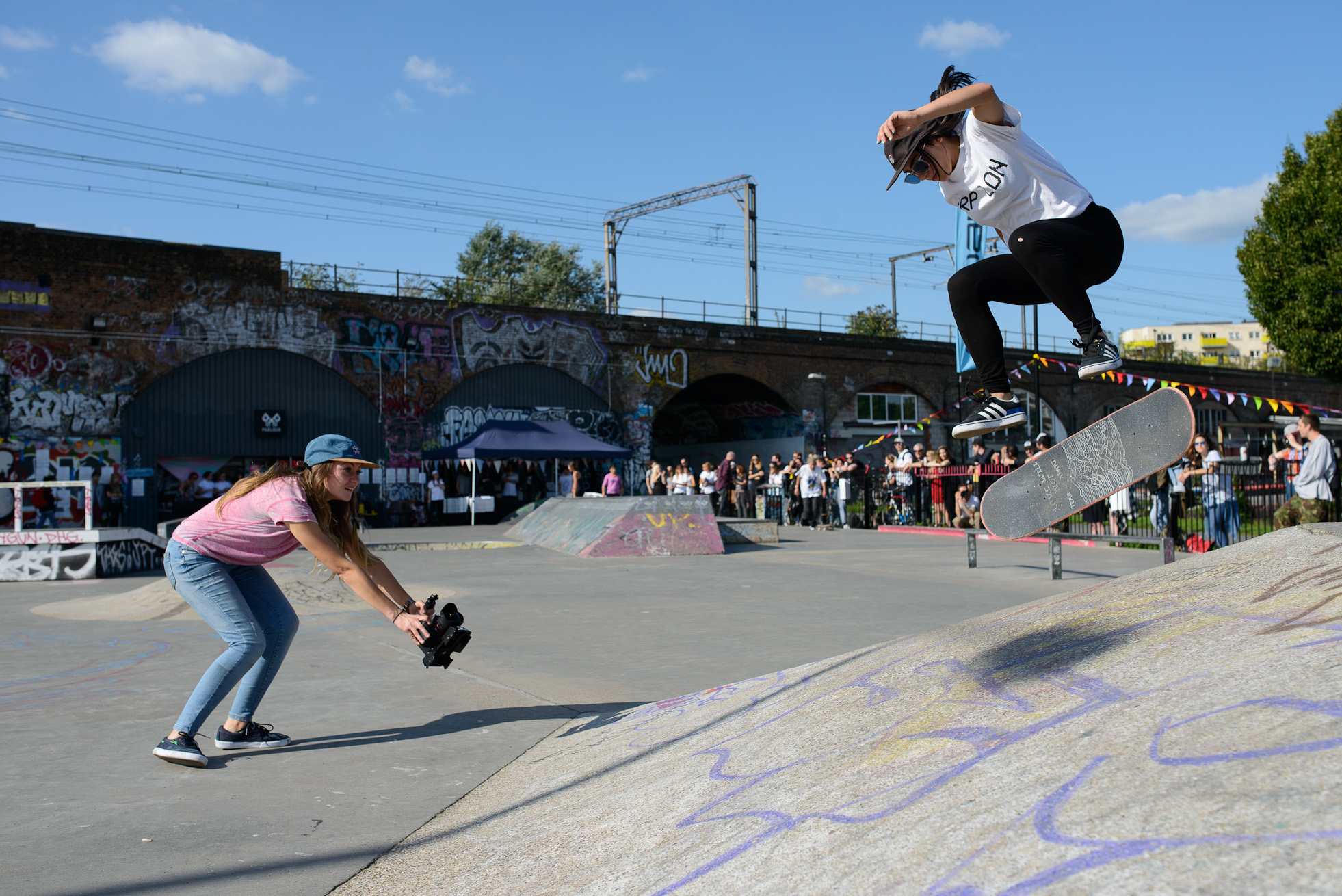 Carla - frontside flip