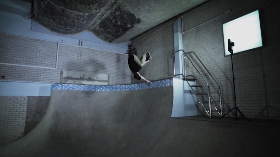 Sam Pulley - invert at Campus Pool