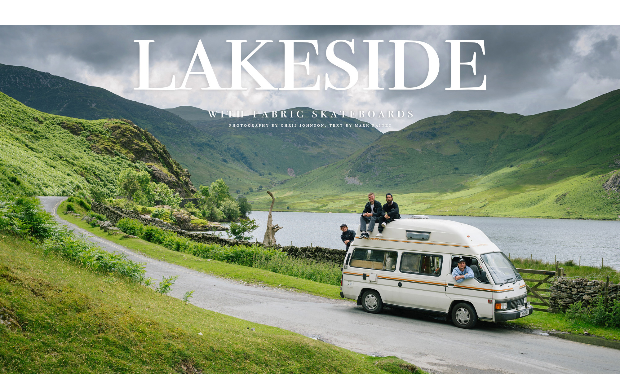 Lakeside with Fabric Skateboards