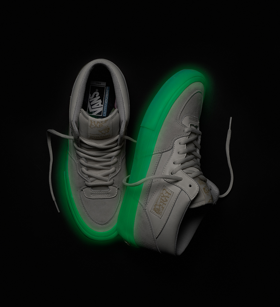Vans half cab glow in the dark shop