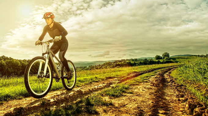 adventure mountain biking trail