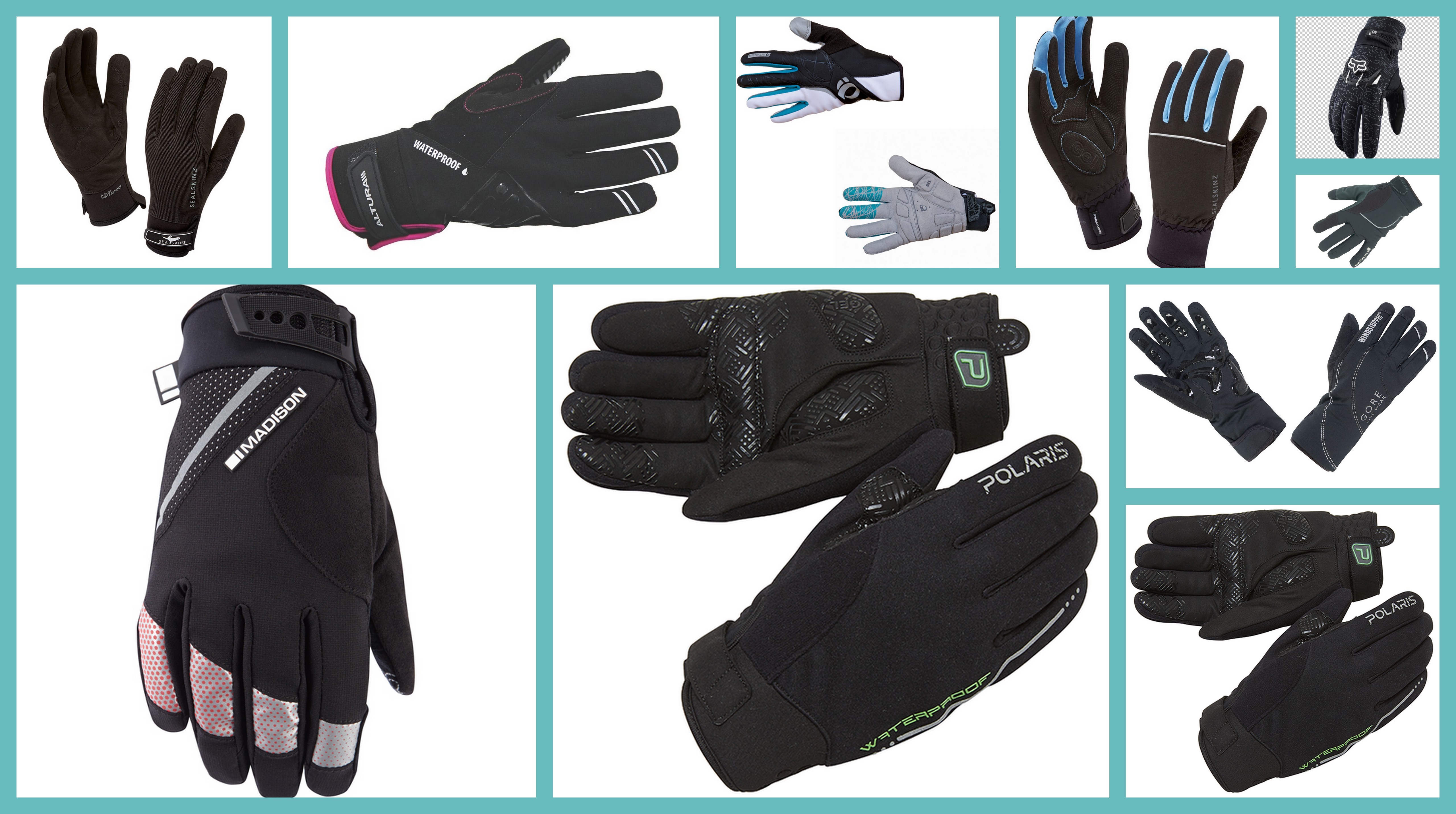 10 Best Winter MTB Gloves Collage