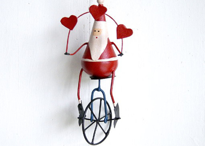 Christmas unicycle santa gift