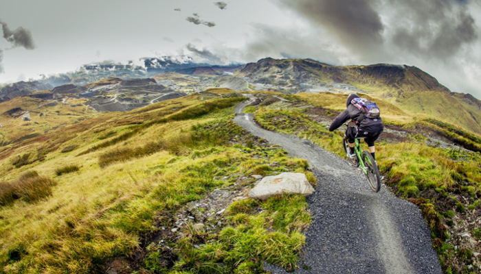 mountain biking uk winter antur stiniog