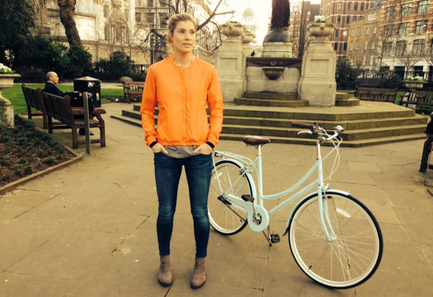 rapha bomber jacket commuter fashion style