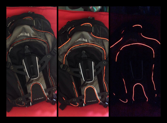 bag commuter lights