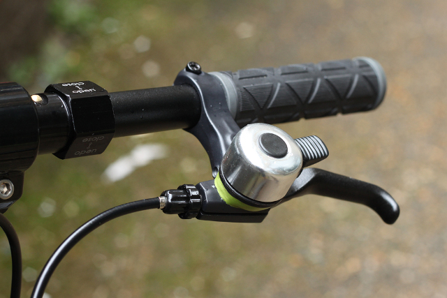 sugru bike bell handlebar brake