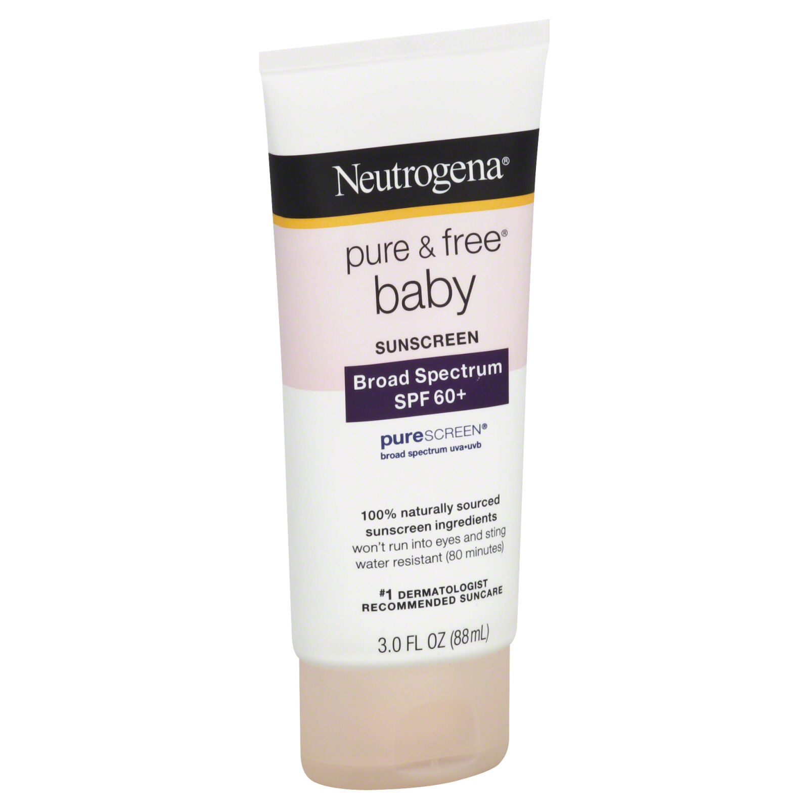 nutrogena pure and free sunscream